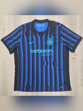 Nike Inter Milan 2025/26 Home Soccer Jersey Dri-Fit HJ4591-439 Mens Sz XL NWT ⚽️
